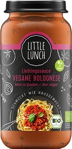 Little Lunch, LITTLE LUNCH Lieblingssauce Vegane Bolognese (250g), LITTLE LUNCH Lieblingssauce Vegane Bolognese (250g)