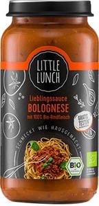 Little Lunch, Little Lunch Little Lunch Sauce Bio, LITTLE LUNCH Lieblingssauce Bolognese (250g)