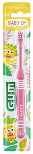 GUM, GUM Baby Zahnbürste 0-2 Jahre rosa (1 Stück), SUNSTAR Gum Baby Zahnbürste 0-2 Jahre rosa (1 Stk)