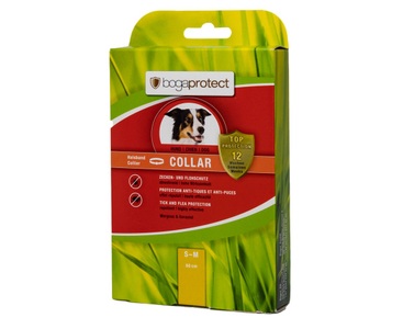 bogar, bogar Anti-Parasit-Halsband bogaprotect, bogaprotect Hundehalsband S-M für Hunde (60cm)