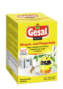 Gesal, Gesal PROTECT Wespen- und Fliegenfalle (200 ml), GESAL PROTECT Wespen- und Fliegenfalle