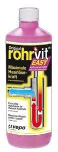 Rohrvit, Rohrvit EASY Abflussreiniger (1000 ml), rohrvit EASY Abflussreiniger (1l)