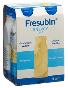 Fresubin, Fresubin Energy DRINK Vanille (4x200 ml), FRESUBIN Energy DRINK Vanille (4x200ml)