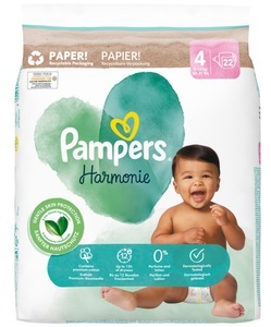 Pampers, Pampers Harmonie Gr4 9-14kg Maxi Single Pack (22 Stück), 
