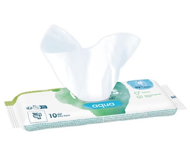 Pampers, Pampers Feuchte Tücher Aqua Travelpack (10 Stück), Pampers Feuchttücher Aqua Travelpack (10 Stk)