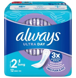 Always, always Ultra Binde Long (12 Stück), Always Ultra Binden Long (12 Stk)
