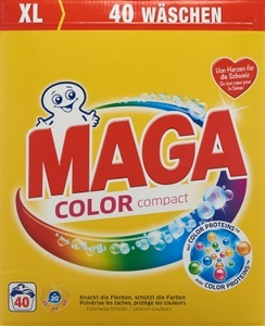 Maga, MAGA Color Pulver 40 WG (2 Kilogramm), MAGA Color Pulver für 40 Wäschen (2.2kg)