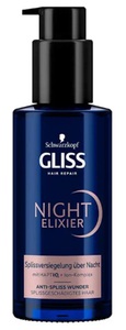 Gliss Kur, GLISS KUR Night Serum Anti-Spliss Wunder (100ml), GLISS KUR, Unsere Neuheiten, GLISS KUR Kur Night Elixier Anti Spliss Beauty, Produkte & Wohnen