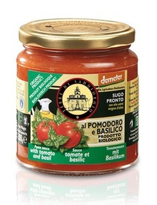 Terre di Sangiorgio, Terre Di Sangiorgio Sugo Basilico Demeter (300 g), TERRE DI SANGIORGIO Sugo Basilico Demeter (300g)