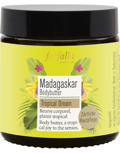 Farfalla, farfalla Bodybutter Madagaskar Topf (100ml), farfalla Körperbutter Tropisches Vergnügen