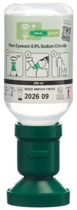 Plum®, Plum Augenspülflasche Kochsalzlösung 0.9 % (200 ml), plum Augenspülung NaCI 0.9% (200ml)