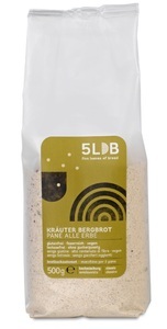 5LOB, 5LOB Kräuter Bergbrot Backmischung (500g), 