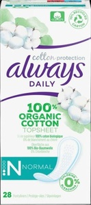 Always, always Slipeinlage Cotton Protection Normal (28 Stück), always Slipeinlagen Cotton Protection Normal (28 Stk)