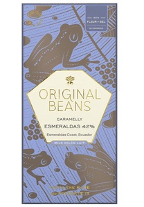 Original Beans, ORIGINAL BEANS Esmeraldas Milk Schokolade Bio (70g), 