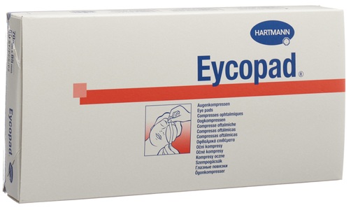 Eycopad, Eycopad Augenkompressen 70x85mm unsteril (50 Stück), Eycopad® Unsterile Augenkompresse 70 x 85 mm