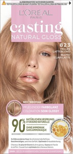 L´Oréal Paris, LOréal Casting - Natural Gloss 823 Helles Latteblond, L'ORÉAL PARIS casting Natural Gloss Color 823 Light Blonde Vanille (1 Stk)