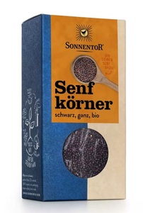 SONNENTOR, SONNENTOR Senfkörner schwarz ganz BIO Beutel (80g), SONNENTOR Senfkörner schwarz ganz BIO Beutel (80g)