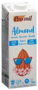 Ecomil, ECOMIL Mandelgetränk ohne Zucker mit Kalzium (1lt), ECOMIL Mandelgetränk ohne Zucker mit Kalzium (1lt)