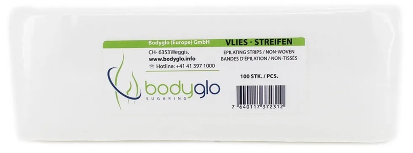 Bodyglo, BODYGLO Vliespapier 100 Stk, bodyglo Vliespapier (100 Stk)