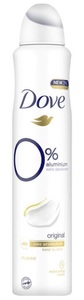 Dove, Dove Deo Aerosol Spray 0% Original (150ml), Dove Deo Aerosol Spray 0% Original (150ml)
