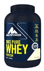 Multipower, Multipower 100 % Whey Protein, French Vanilla, Pulver, 100% Pure Whey Protein - 900g - French Vanilla