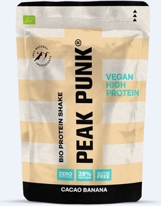 PEAK PUNK, PEAK PUNK Bio High Protein Shake Cacao Banana (250g), PEAK PUNK Bio High Protein Shake Cacao Banana (250g)