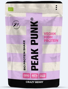 PEAK PUNK, PEAK PUNK Bio High Protein Shake Crazy Berry (250g)