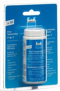 Labulit, LABULIT Pool Teststreifen 7in1 (50 Stück), LABULIT Pool Teststreifen 7in1 (50 Stk)