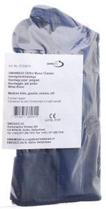 OMNIMED, OMNIMED Ortho Manu Clas Handgelenkba 16.5-19cm lin (1 Stück), OMNIMED Ortho Manu Classic Handgelenk Bandage, 16.5-19cm links (1 Stk)