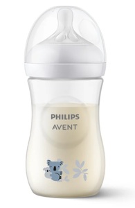 PHILIPS AVENT, Philips Avent Babyflasche SCY903/67 Natural Response Neutral Koala 260ml, Philips Avent Natural Response Babyflasche, 260ml, 1M+ Koala (1 Stk)