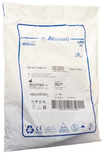 Qualimed, Qualimed Urinbeutel, 1.5 Liter 90cm, ohne Rücklaufventil (10 Stk)