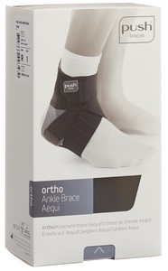 Push, push Fussgelenkband 31-34cm links grau (1 Stück), Push Ortho Aequi Fussgelenkband 31-34cm links grau (1 Stk)