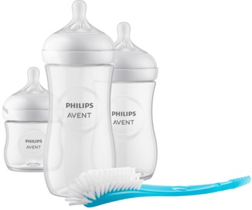 PHILIPS AVENT, Philips Avent Startersets SCD837/12 Natural Response Basic, Philips Avent Natural Response Flaschen-Set Basic (4-teilig)