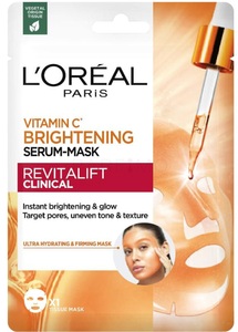 L'Oréal Paris Revitalift, L'ORÉAL Revitalift Tissue Mask Vitamin C (1 Stk), L'ORÉAL Revitalift Tissue Mask Vitamin C (1 Stk)