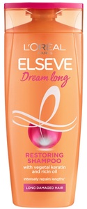 L´Oréal Paris, LOréal Elseve Haircare - Dream Long Dry Shampoo, L'ORÉAL Elsève Dream Long Restoring Shampoo (1000ml)