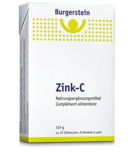 Burgerstein, Burgerstein Zink-C Toffees (115g), Burgerstein Zink-C Toffees (115g)