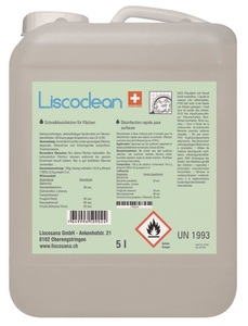 Liscoclean, Liscoclean Flächendesinfektion (5 Liter)