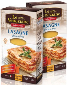 Le Veneziane, Le Veneziane Lasagne glutenfrei (250 g), Lasagne - 250g