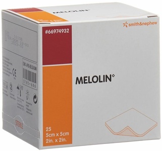 MELOLIN, MELOLIN Wundkompressen 5x5cm steril (25 Stück), MELOLIN Wundkompressen, 5x5cm, steril (25 Stk)