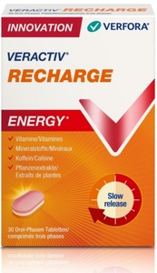 Verfora AG, Veractiv Recharge Drei-Phasen-Tabletten 30 Stück, VERACTIV Recharge Drei-Phasen-Tabletten (30 Stk)