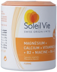Soleil Vie, Soleil Vie Kapseln mit Magnesium, Calcium & Vitaminen (100 Stk), Soleil Vie Kapseln mit Magnesium, Calcium & Vitaminen (100 Stk)