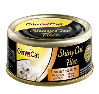 GimCat, GimCat ShinyCat Filet Thunf.+Kürbis, 70g, Gim Cat ShinyCat Filet Thunfisch + Kürbis (70g)