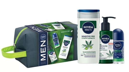 Nivea, Nivea Men Geschenkset Sensitive Pro (3-teilig), Nivea Men Geschenkset Sensitive Pro (3-teilig)