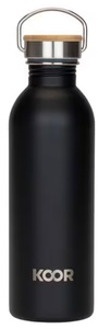 KOOR Trinkflasche Nero Legno (1 Liter)