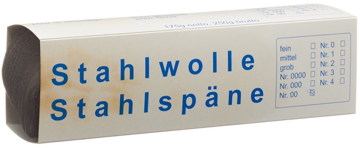 Stahlwolle, STAHLWOLLE 00 superfein (250g), STAHLWOLLE 00 superfein (250g)
