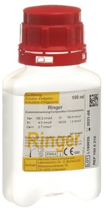 Bichsel, Bichsel Spüllösung 100ml ohne Besteck (1 Stück), Bichsel Ringer Spüllösung (100ml)