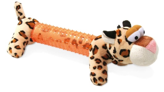 swisspet, swisspet Hundespielzeug Dental-Leo, Hunde Spielzeug, SwissPet Hunde-Spielzeug Dental-Leo, 33.5 cm, Orange