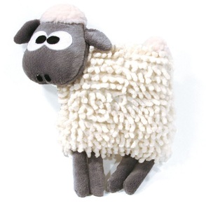 swisspet, swisspet Hundespielzeug Sheepy weiss Hunde Spielzeug, SwissPet Hunde-Spielzeug Sheepy, 18 cm, Weiss