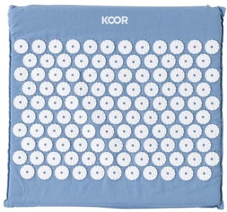 Koor, KOOR Akupressur-Fussmatte Blau/Weiss (1 Stk), KOOR Akupressur-Fussmatte Blau/Weiss
