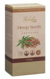 undefined, Herbalea Bio-Hanfsamen ungeschält (500g), Herbalea Hanfsamen ungeschält Bio (500g)